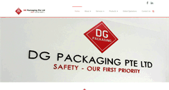 Desktop Screenshot of dg-packaging.com